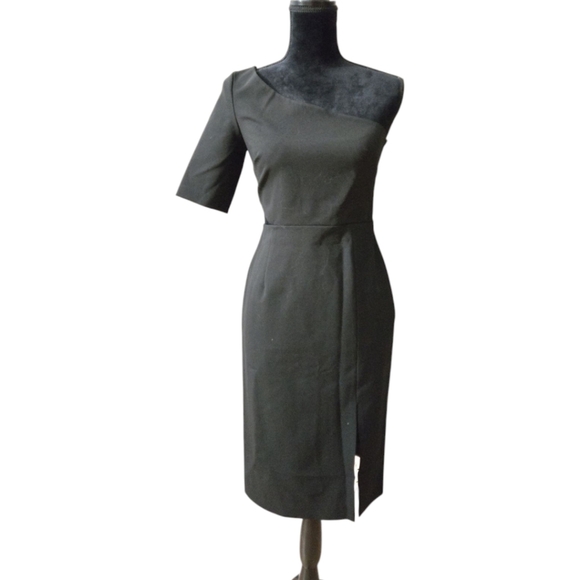 Jill Jill Stuart Black Cutout Sheath Dress Size 4 - Picture 2 of 12